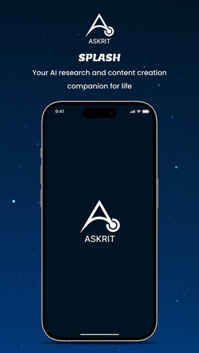 Kedvik AI - Research App Screenshot