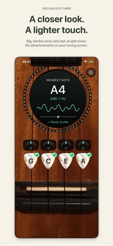 Uke Ukulele Tuner app screenshot 3