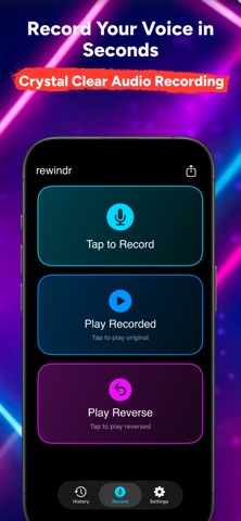Rewindr:Audio & Voice Reverse Screenshot 5 of 5