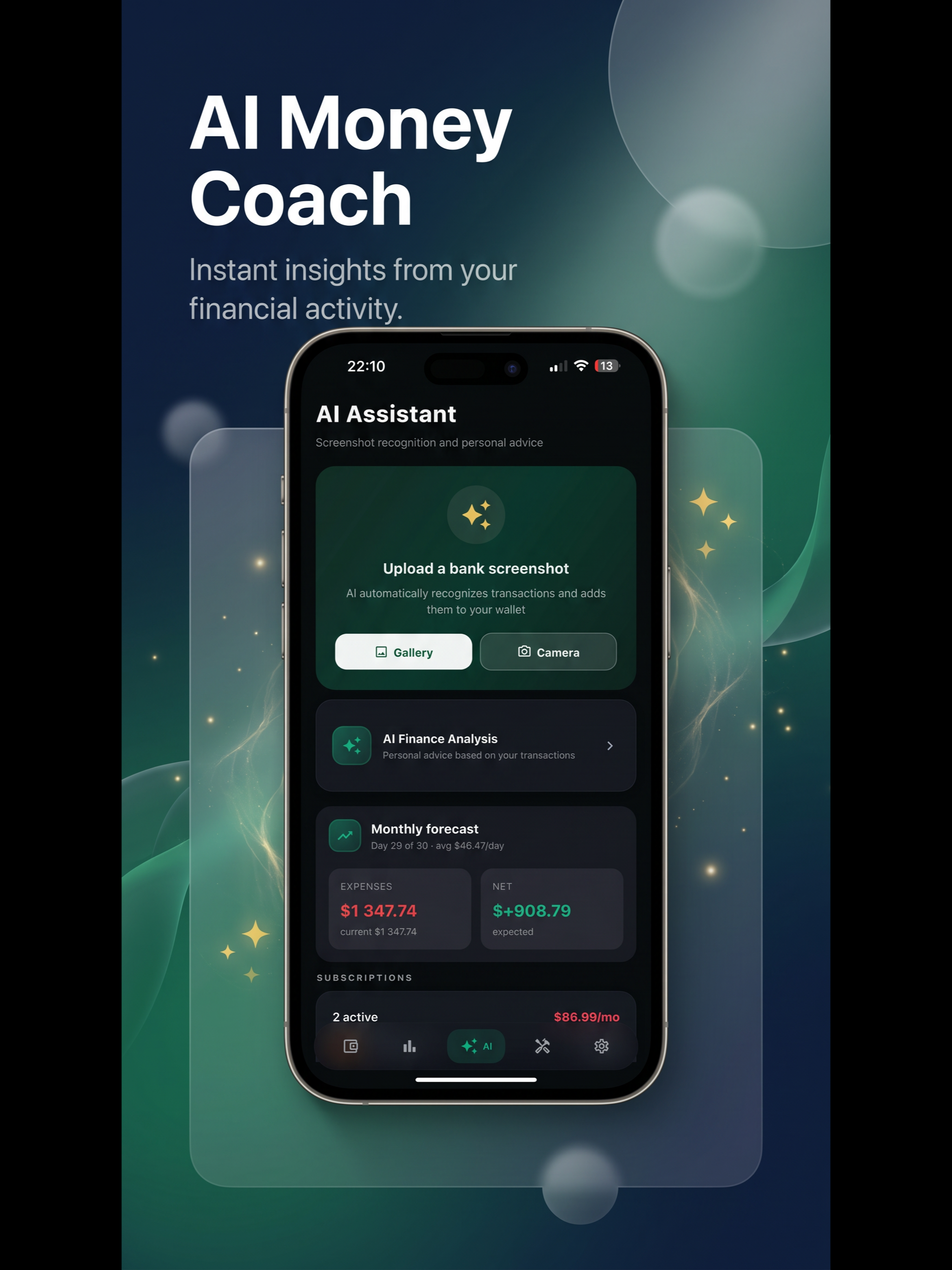 Finance App: AI Tracker screenshot 13