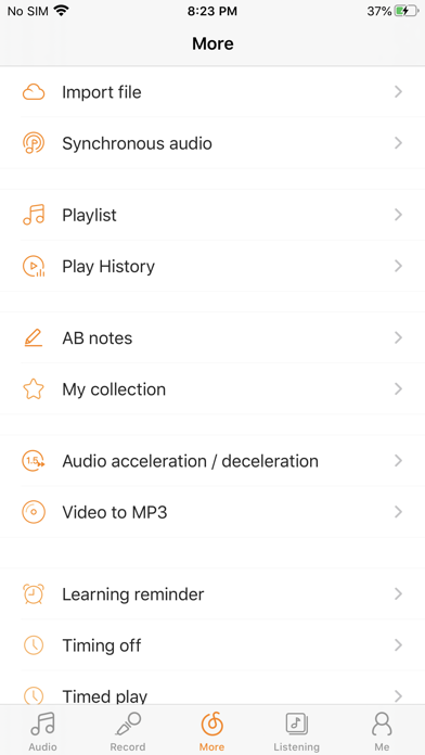 EchoEnglish–Audio Replay Tool Screenshot