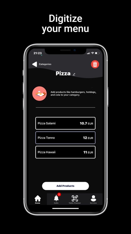Call the Service - QR Menu screenshot-5