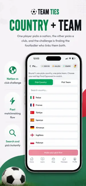 Team Ties - Football Games screenshot 3