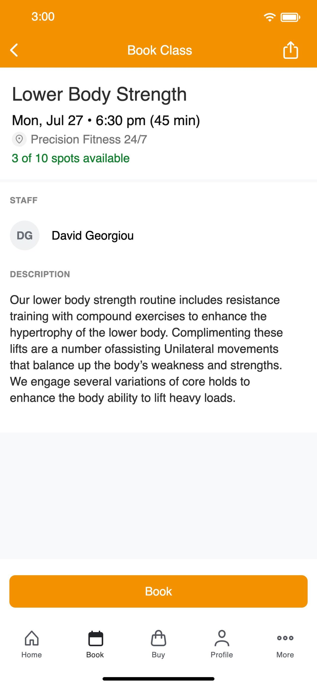 Precision Fitness 24/7 screenshot 3