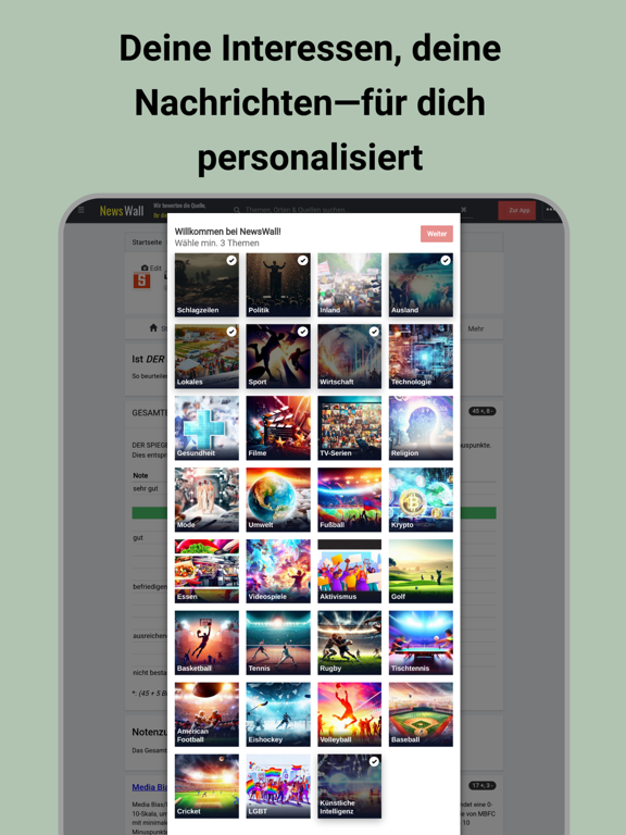 Screenshot #6 pour NewsWall