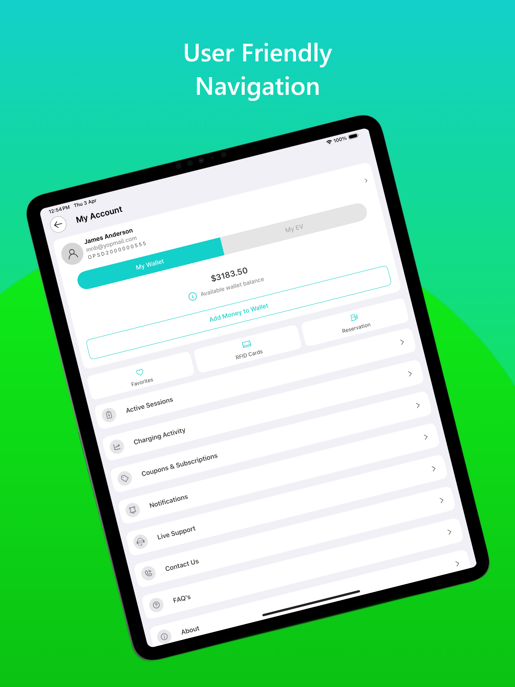 Evolv EV Charging screenshot 14