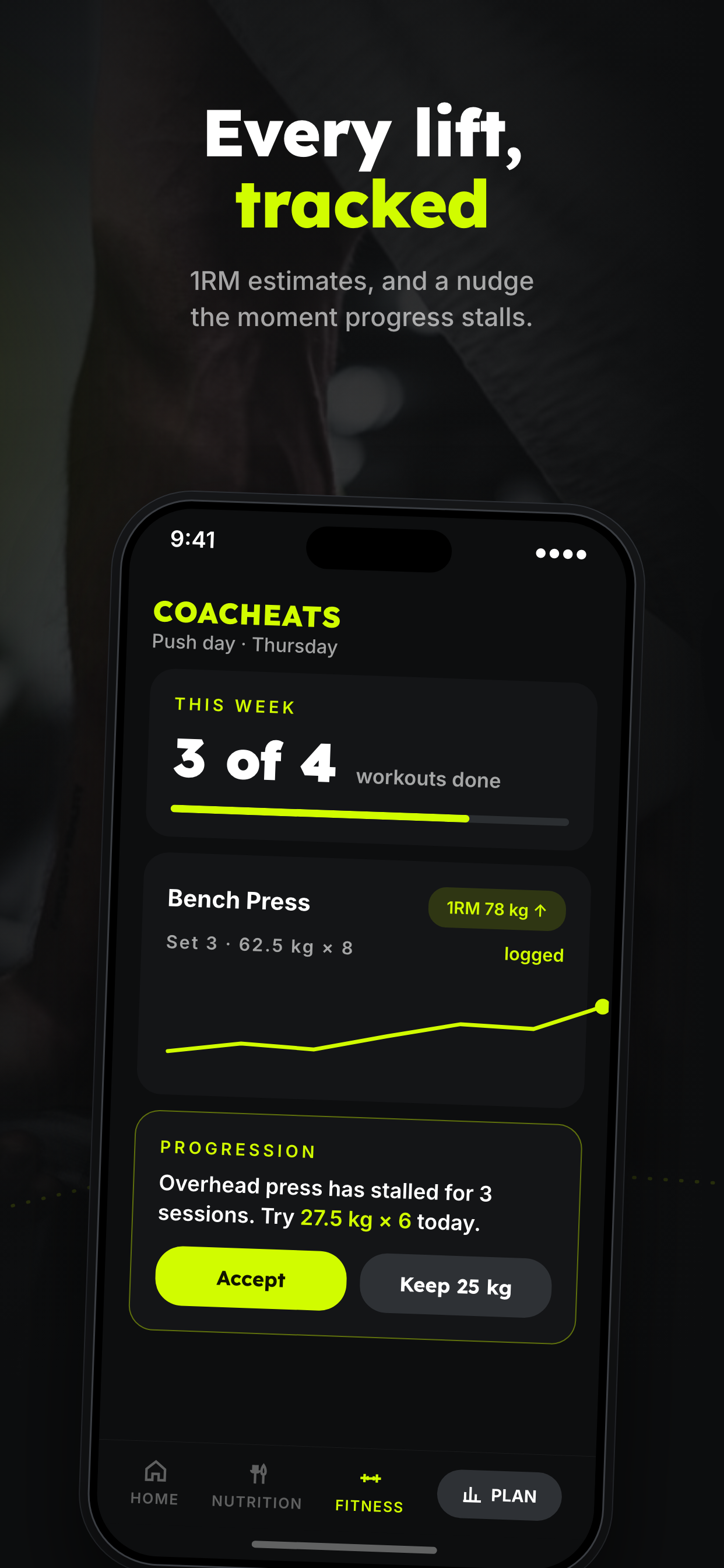 CoachEats: Nutrition & Fitness screenshot 4
