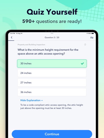 EBPHI NHIE Exam Prep 2026 iPad screenshot