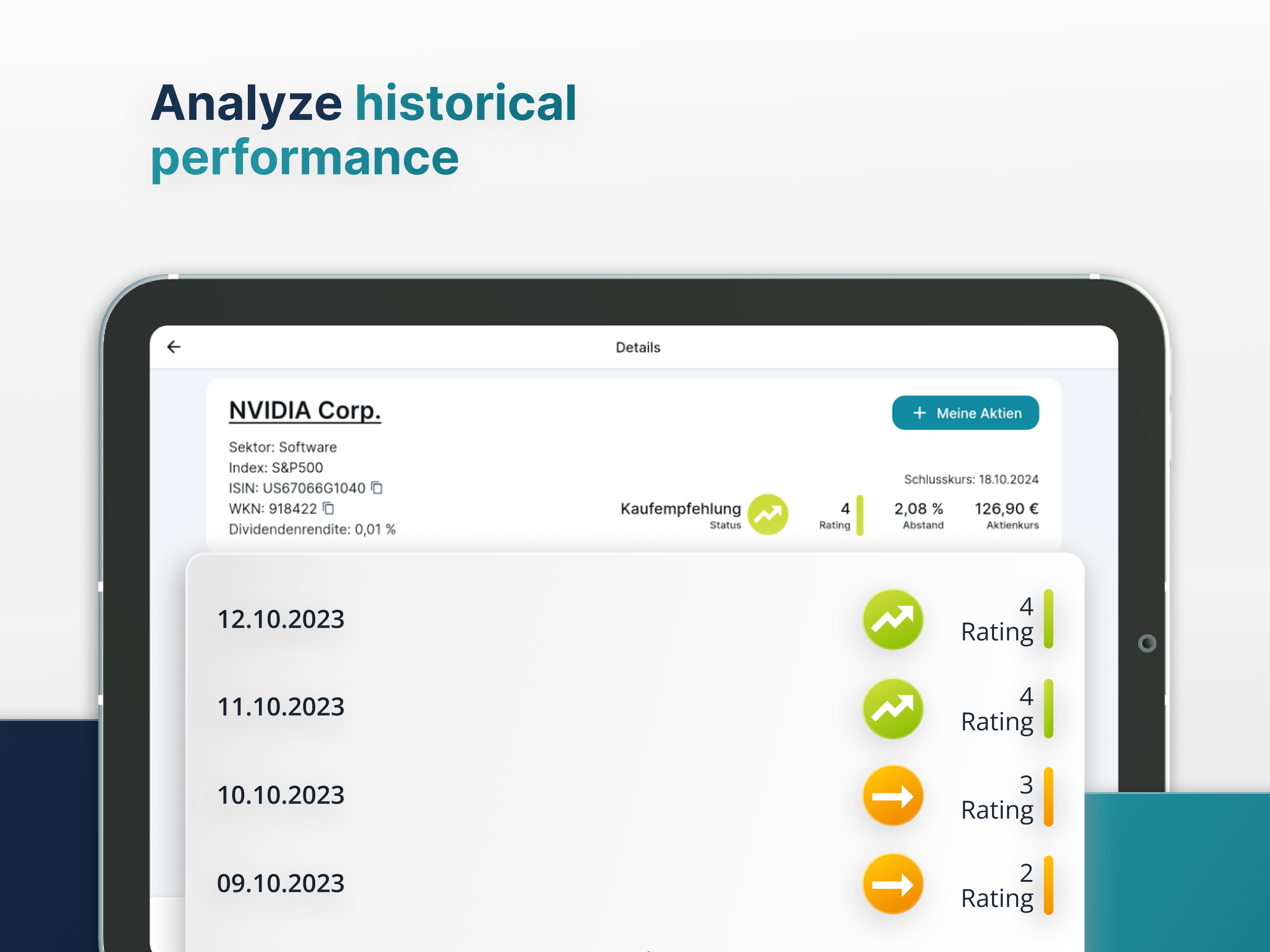 Stock App: TransparentShare