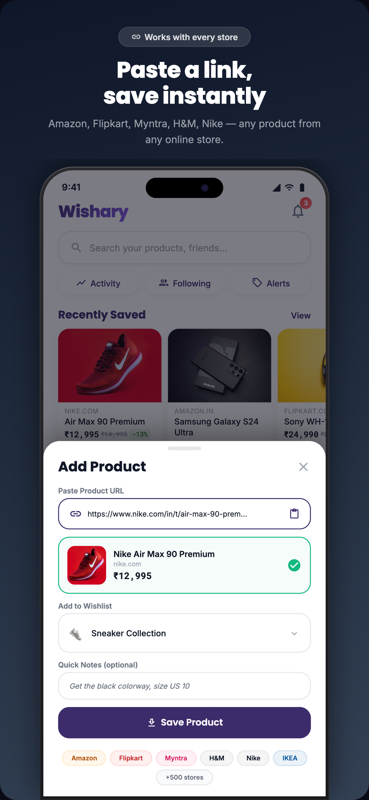 Wishary – Save Your Finds screenshot 3