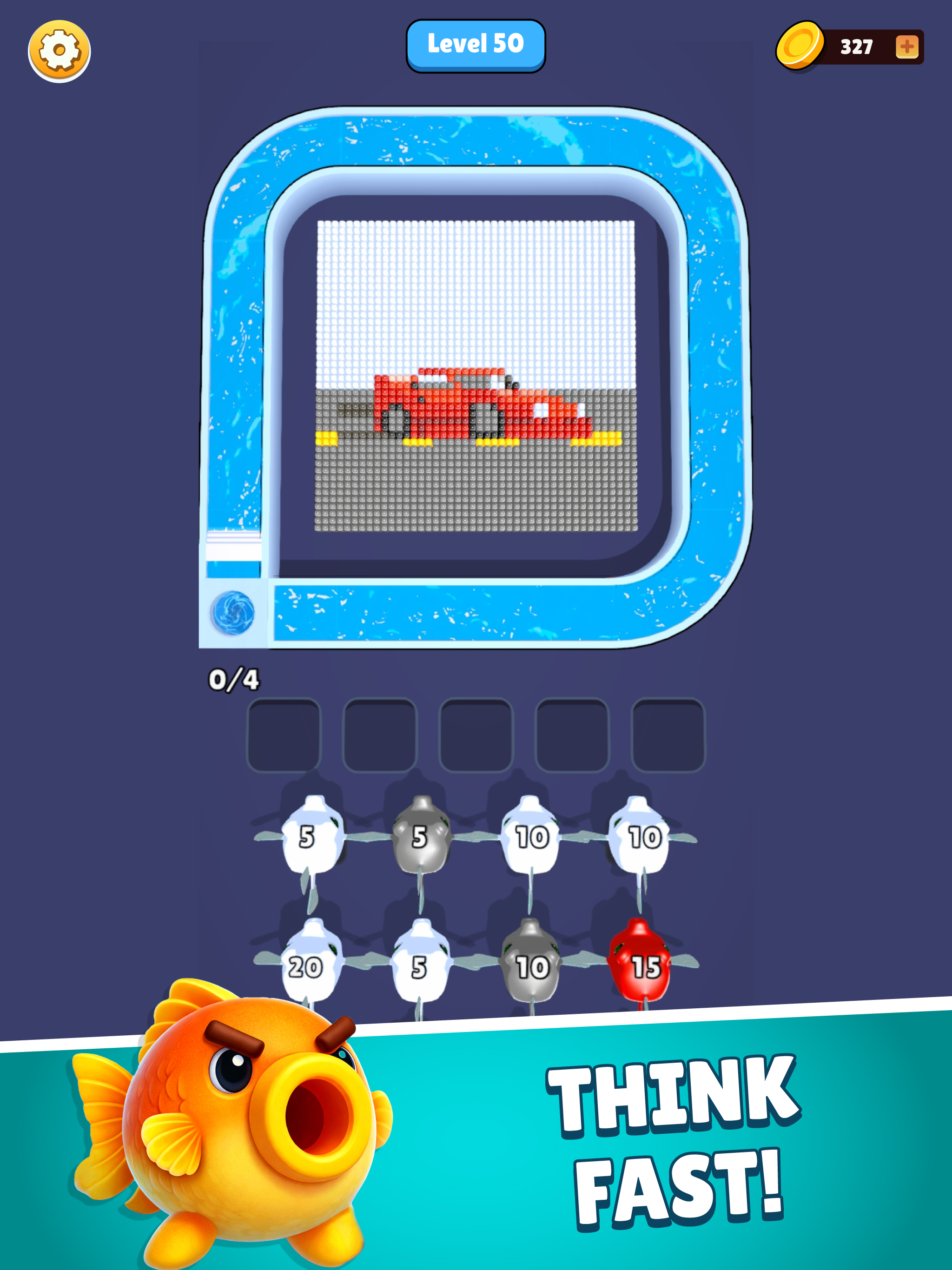 Fish Flow: Pixel Color Games