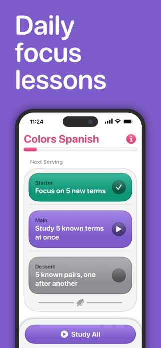 Study Snacks: Language & More Screenshot 4 of 7