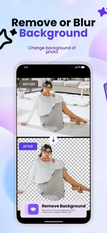 Pixiteer - AI Picture Editor iPhone screenshot