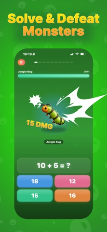 1 2 3 - Math Game for Kids iPhone screenshot