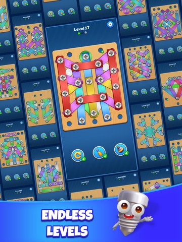 Screw Sort: Nuts Bolts Puzzle iPad screenshot