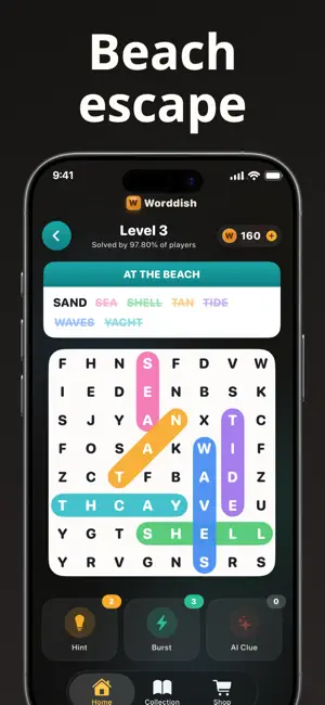 Worddish: Word Search screenshot 3