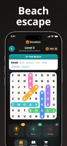 Worddish: Word Search Screenshot 3 of 10
