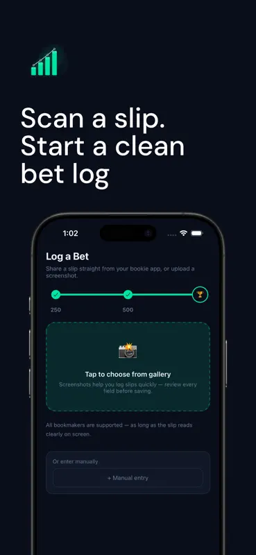 PuntWise: Bet Tracker screenshot 1 of 8