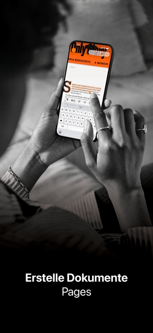 Pages: Erstelle Dokumente Screenshot