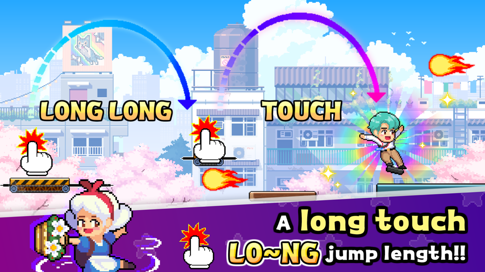 #3. Infinite Jump!! (iOS) بواسطة: Seeplay Inc.