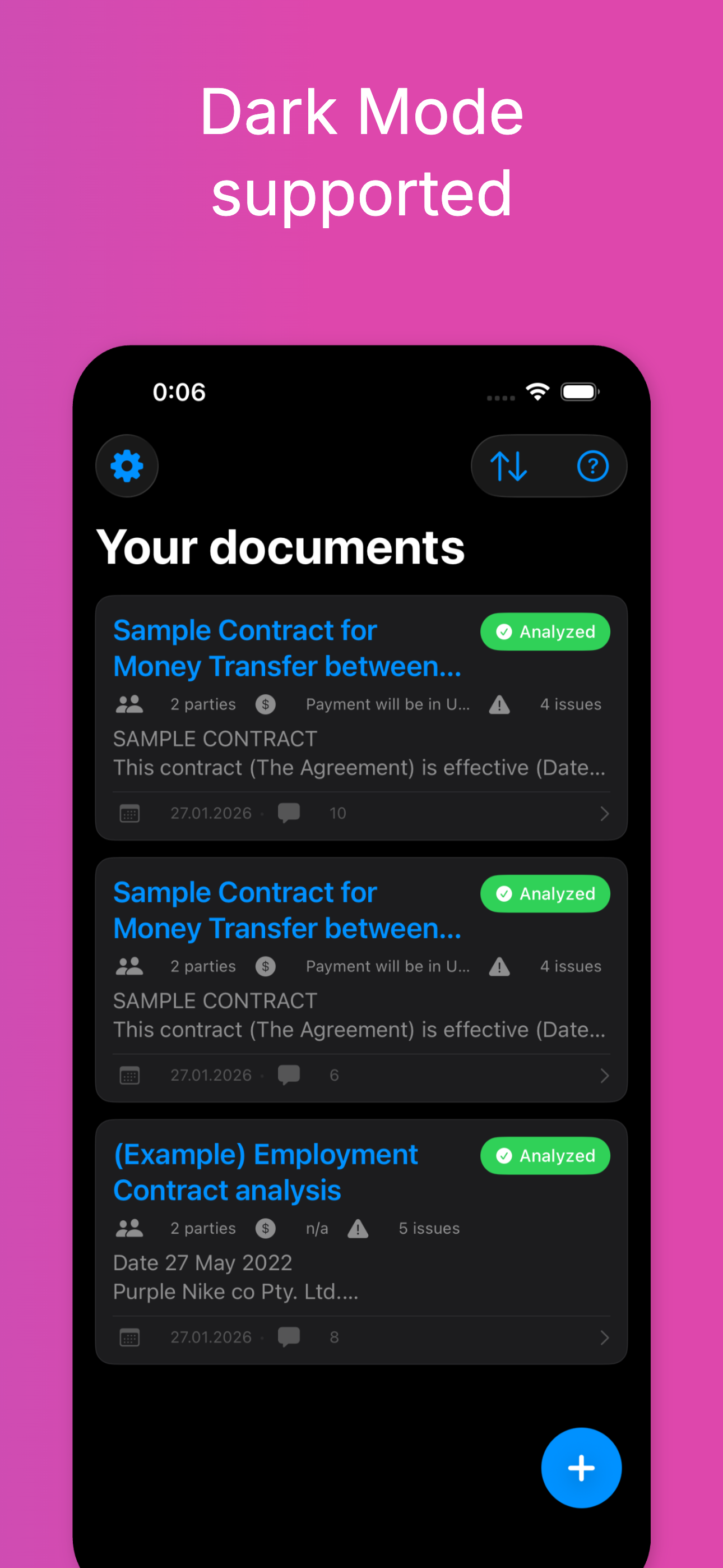 AI Lawyer: legal documents