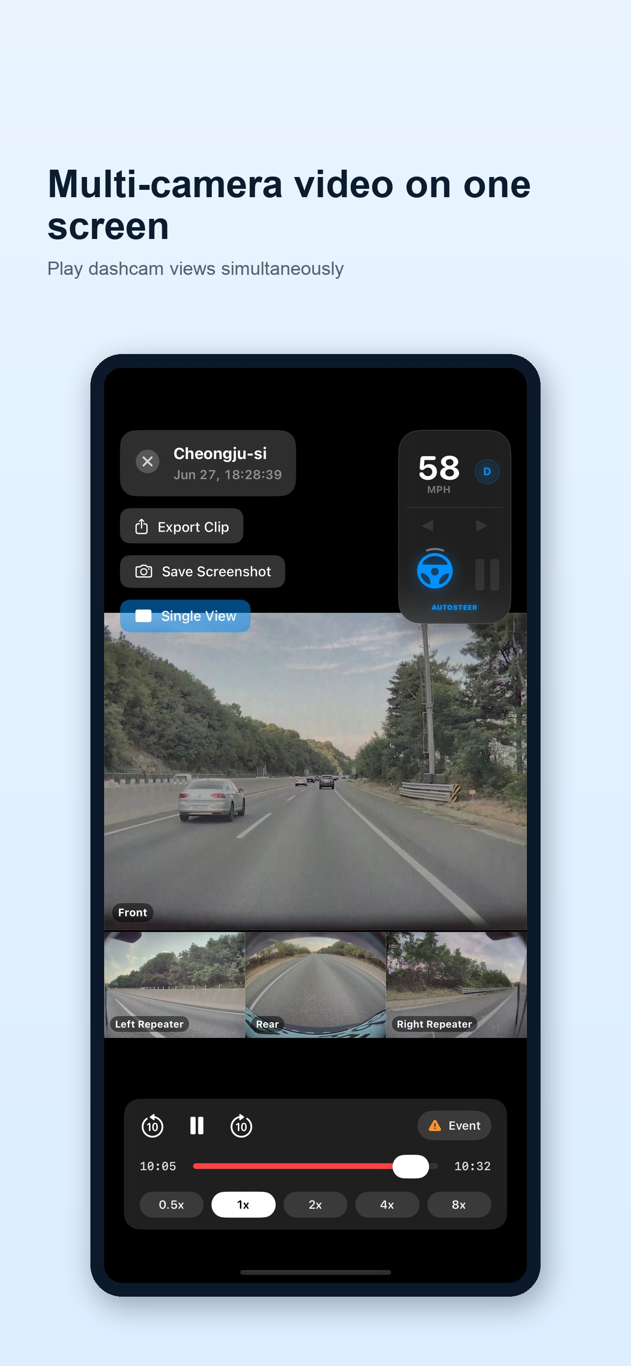 Dashcam Viewer: for Tesla screenshot 1