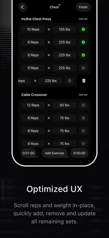 Sets Workout App Screenshot 6 of 7