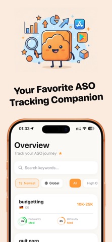 ASO Keyword Tracker: RanklyApp screenshot