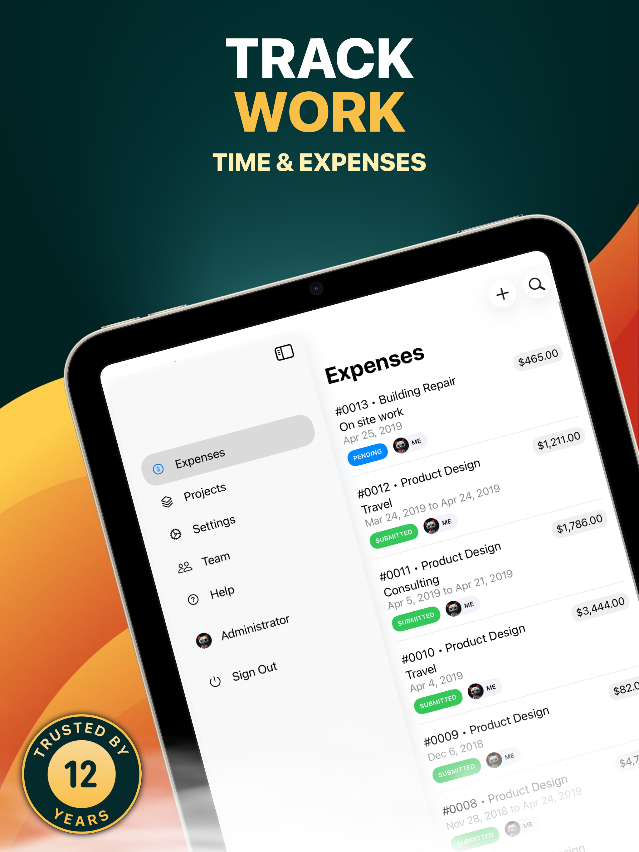 Time and Expense Center screenshot 7