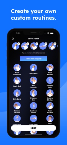 Postura - Posture Yoga Stretch iPhone screenshot