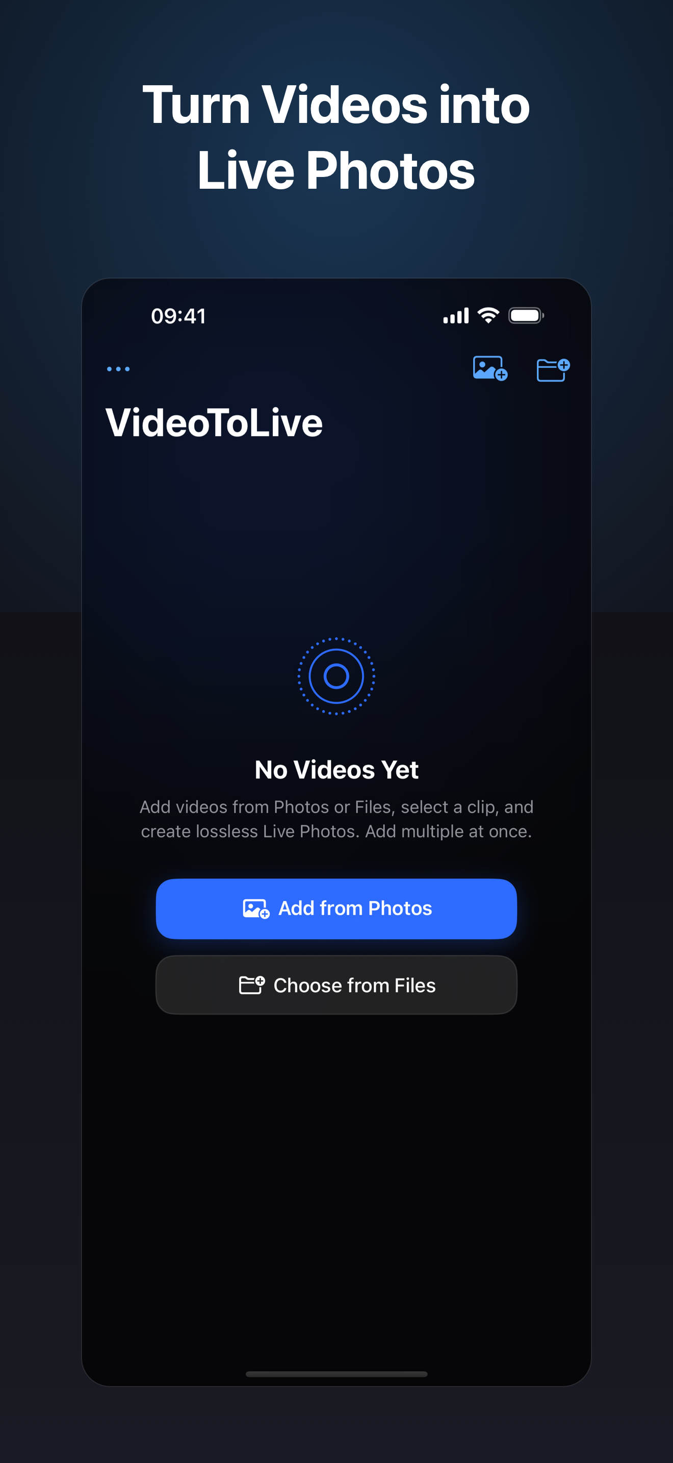VideoToLive: Live Photo Maker