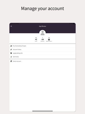 Movement Member iPad screenshot