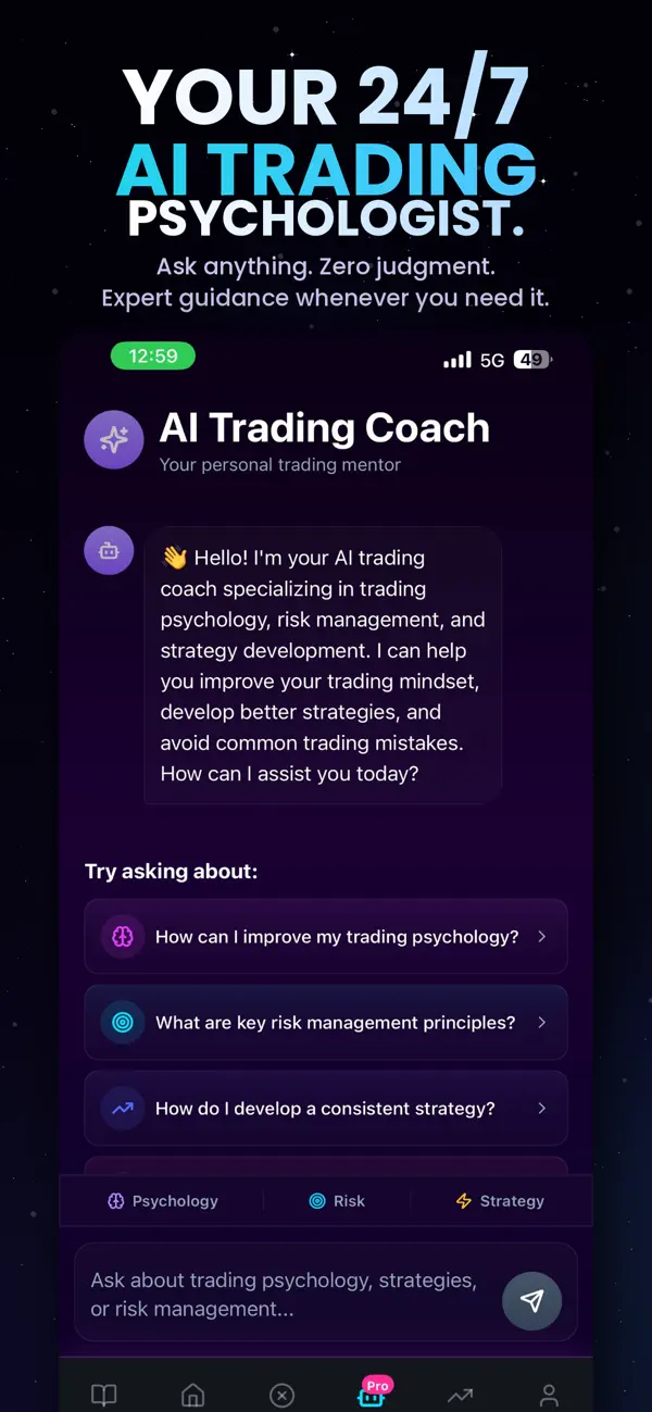 Screenshot #3 pour AI Trade Mentor