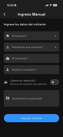 Porteria - Home iPhone screenshot