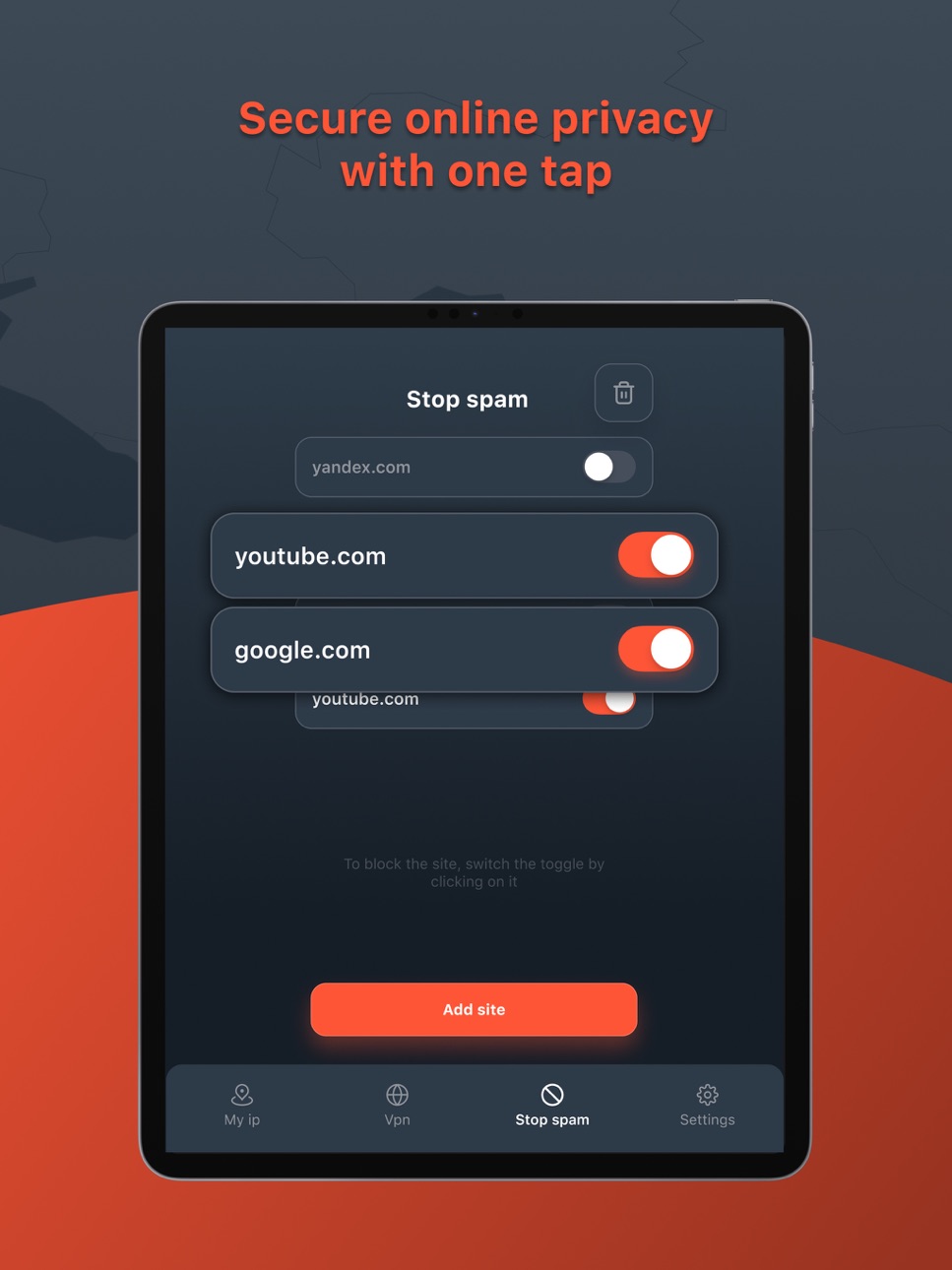 iPad screenshot