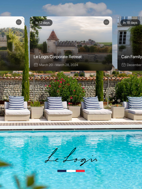 Le Logis iPad screenshot 5 - Travel app