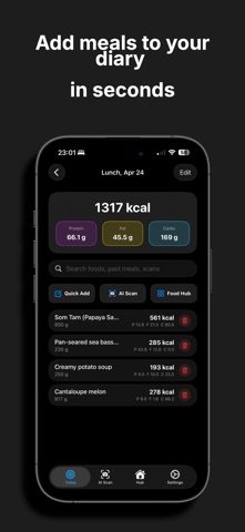 Kcal it! AI Calorie Counter screenshot
