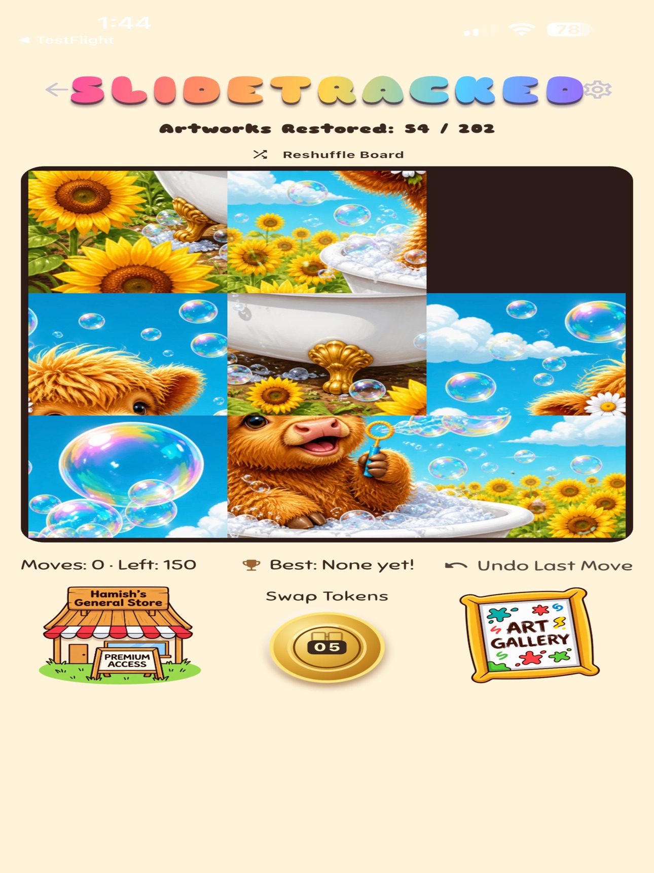 Screenshot 11 of SlideTracked: Cozy Animals