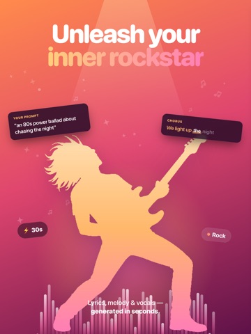 AI Music · Song Generator iPad screenshot