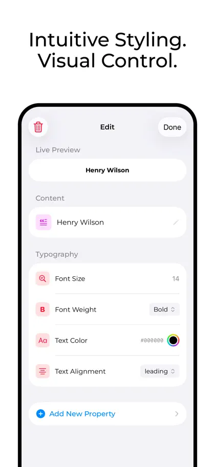 Screenshot 5 di 6 di Strux: Creador de Apps Móviles