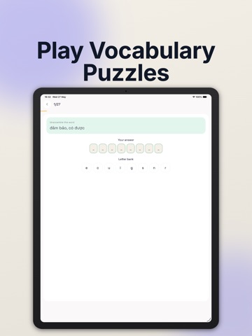 Vokai - AI Language Learning iPad screenshot