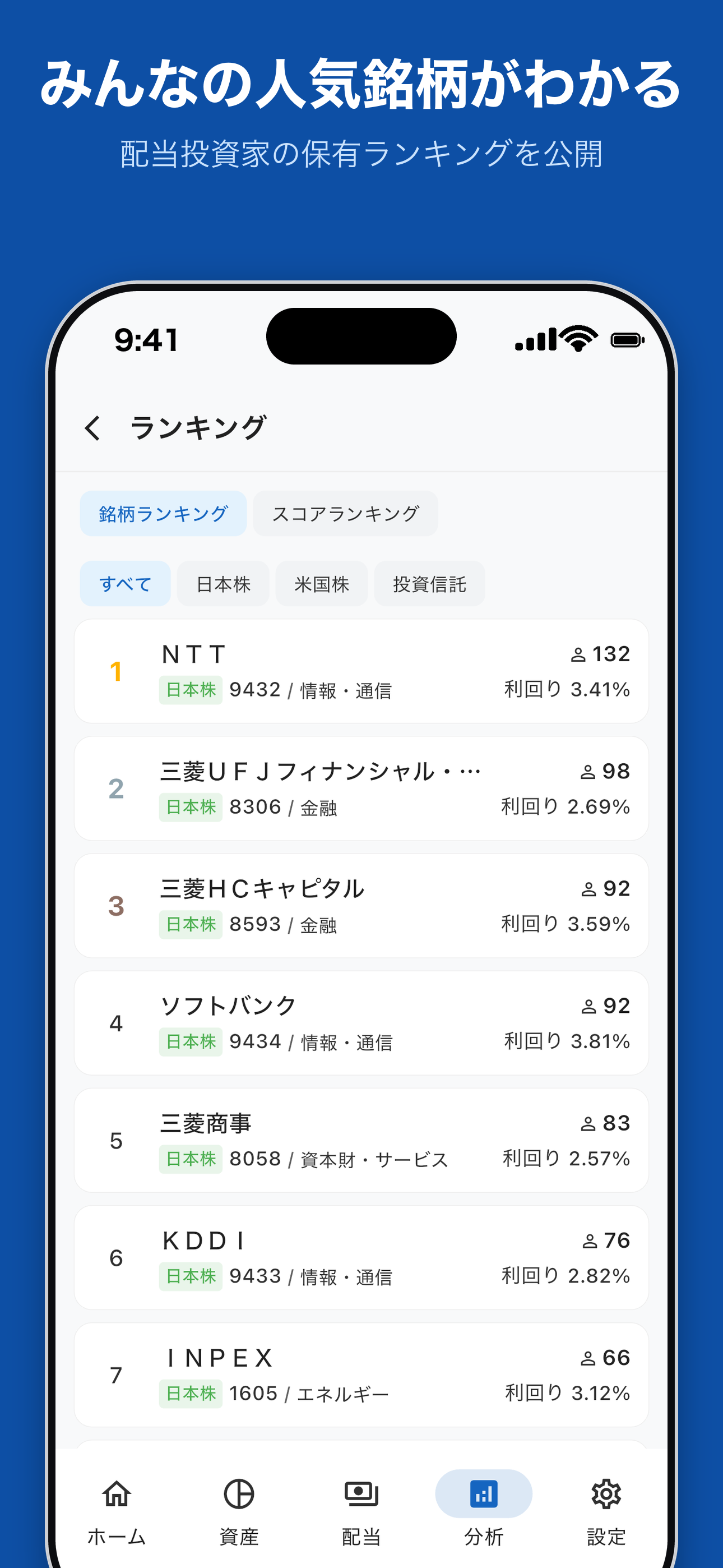 配当管理・配当金・高配当株・NISA・米国株　配当プラス screenshot 8