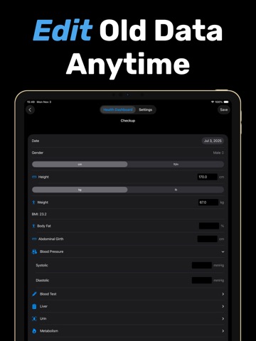 Kenshin Note iPad screenshot