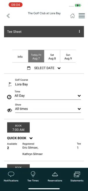 Lora Bay Golf Club screenshot 2