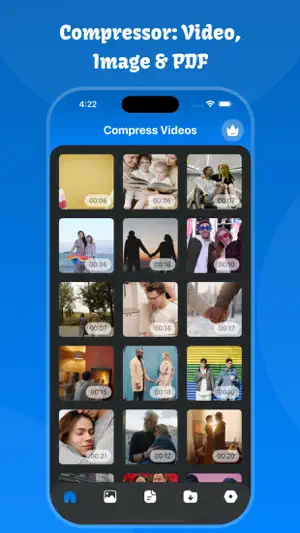 Compressor: Video, Image & PDF screenshot 1