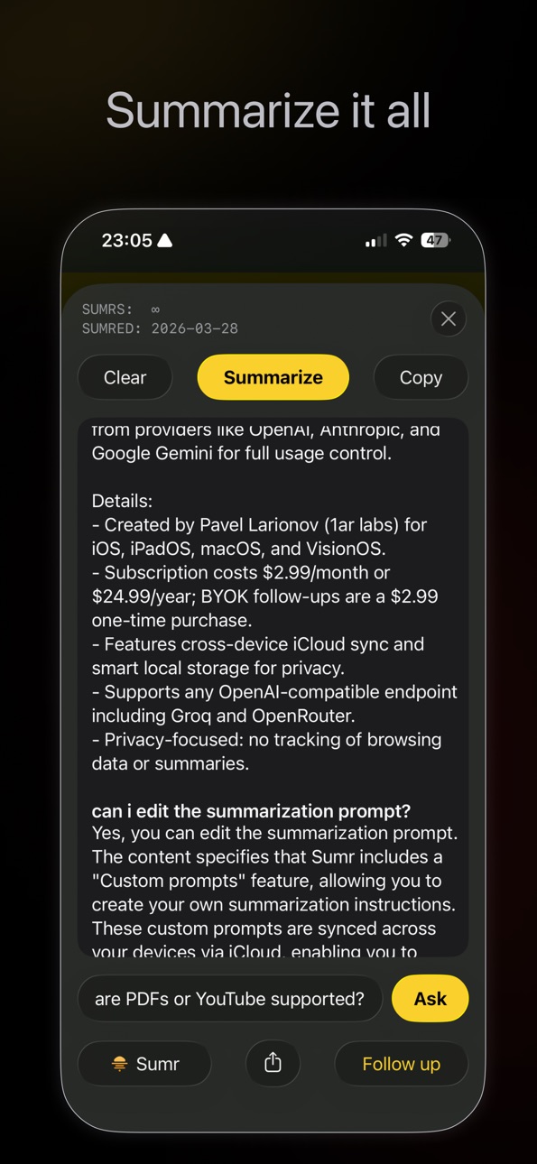 iPhone screenshot