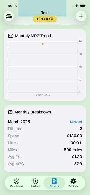 Fuel and Mileage Log screenshot 4