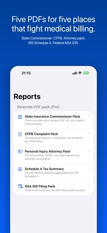 BillWitness iPhone screenshot