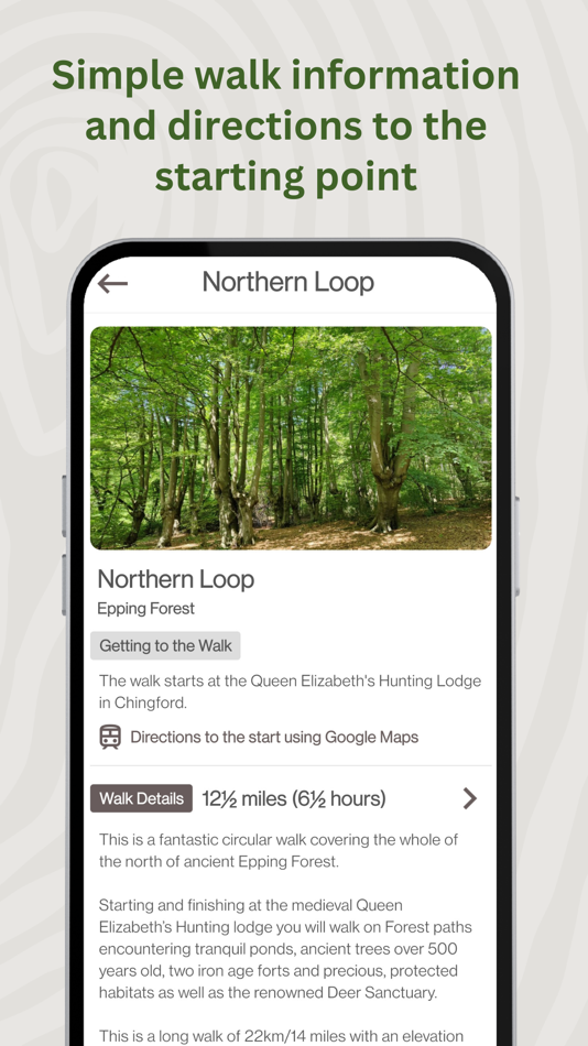 #4. Epping Forest Walks (iOS) 由: Epping Forest Heritage Trust