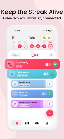 TinyLoop - Habit Tracker iPhone screenshot